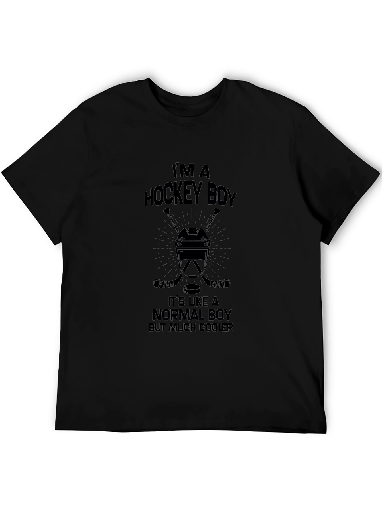 Hockey Boy T-Shirt - Cool & Comfortable