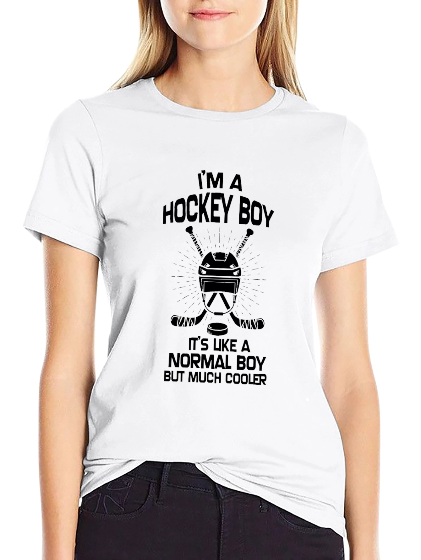 Hockey Boy T-Shirt - Cool & Comfortable