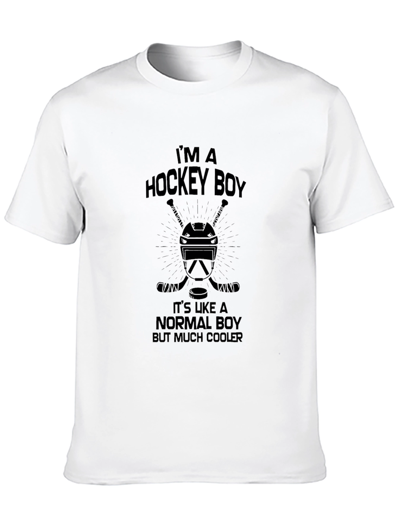 Hockey Boy T-Shirt - Cool & Comfortable
