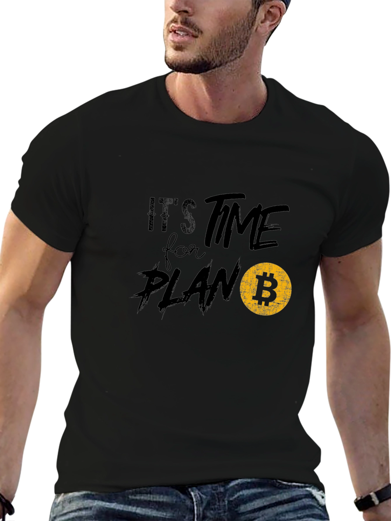 Its Time for Plan B - Bitcoin T-Shirt
