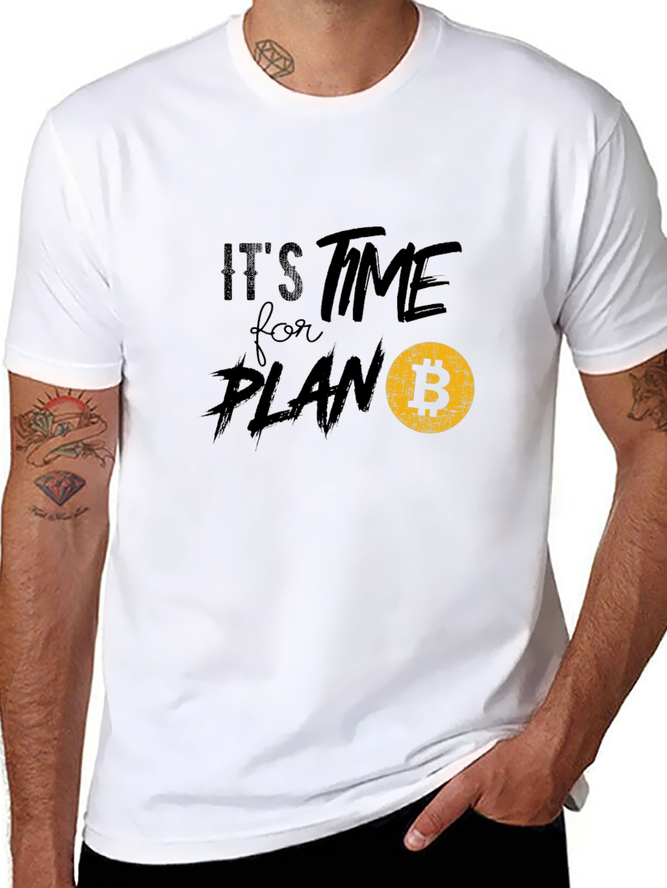 Its Time for Plan B - Bitcoin T-Shirt