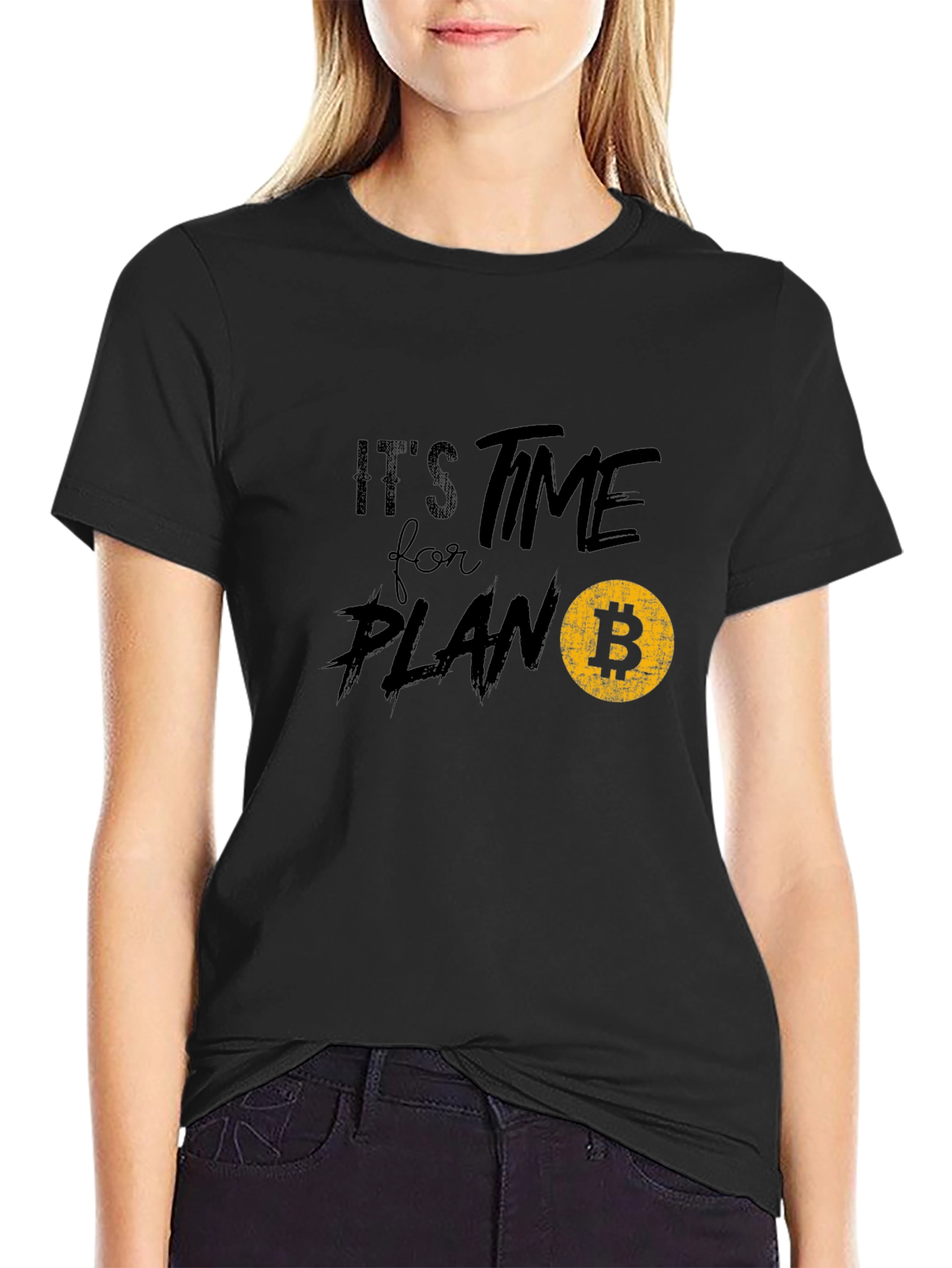 Its Time for Plan B - Bitcoin T-Shirt