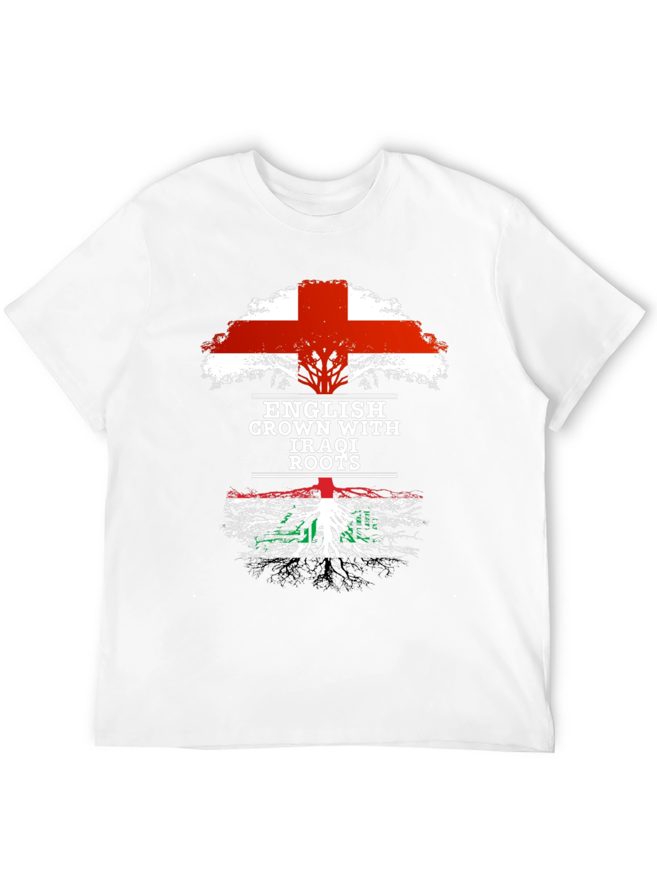 English Grown with Iraqi Roots T-Shirt