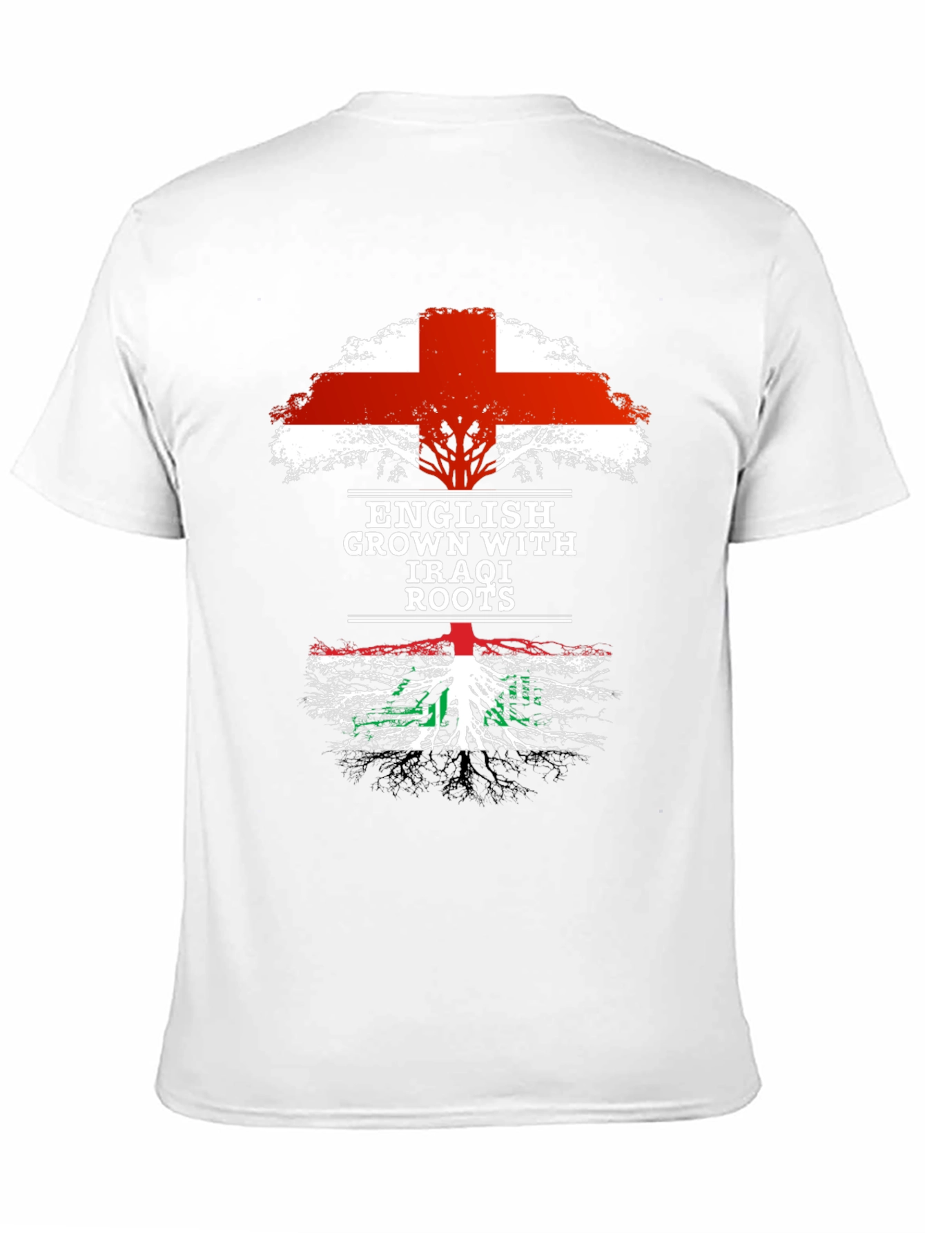 English Grown with Iraqi Roots T-Shirt