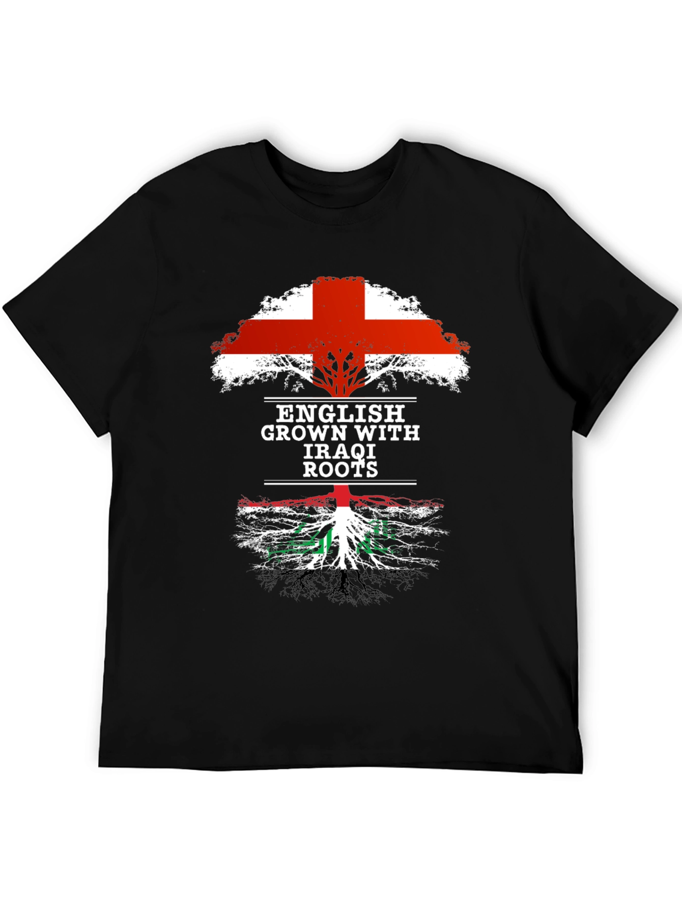 English Grown with Iraqi Roots T-Shirt