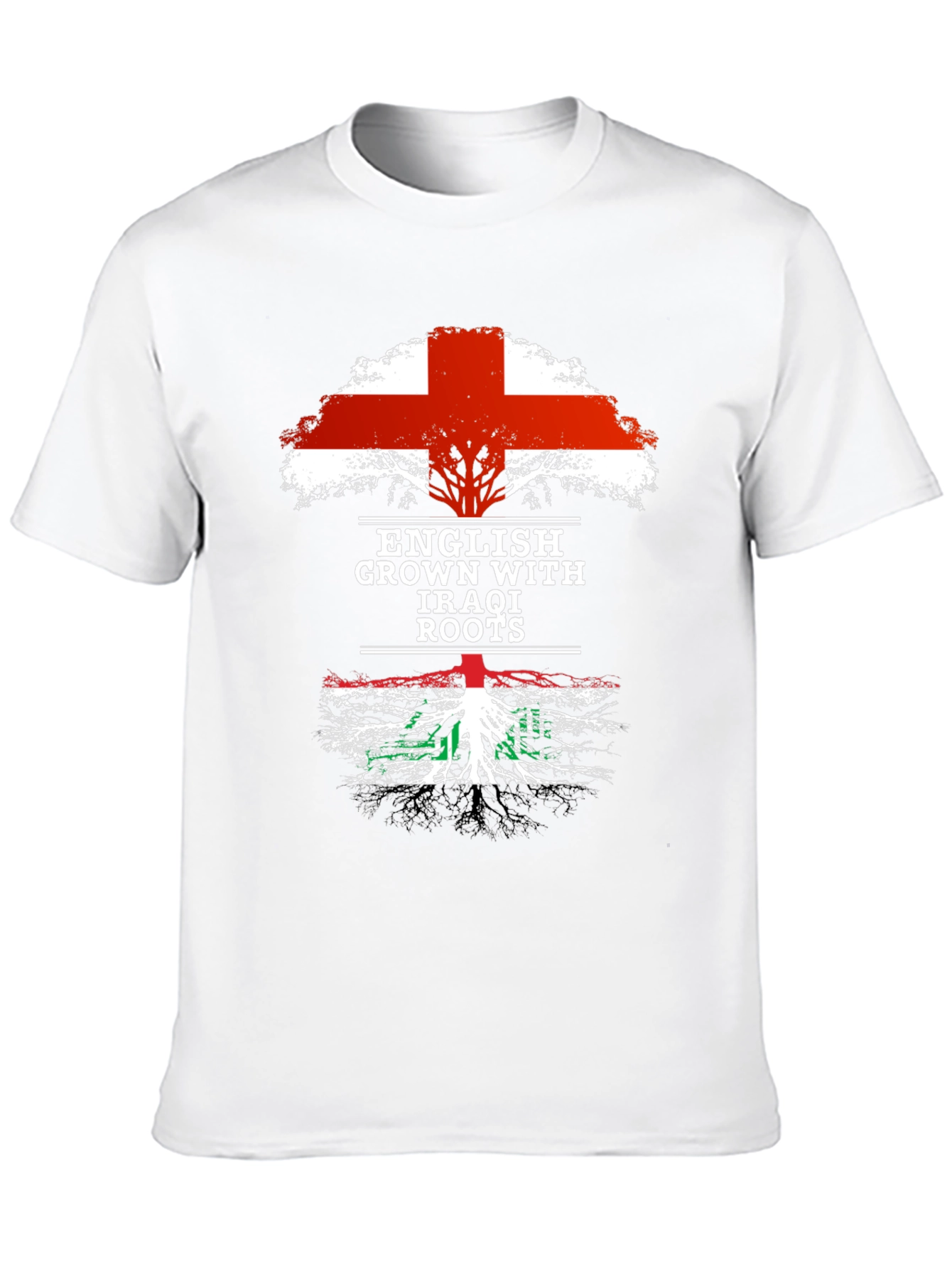 English Grown with Iraqi Roots T-Shirt
