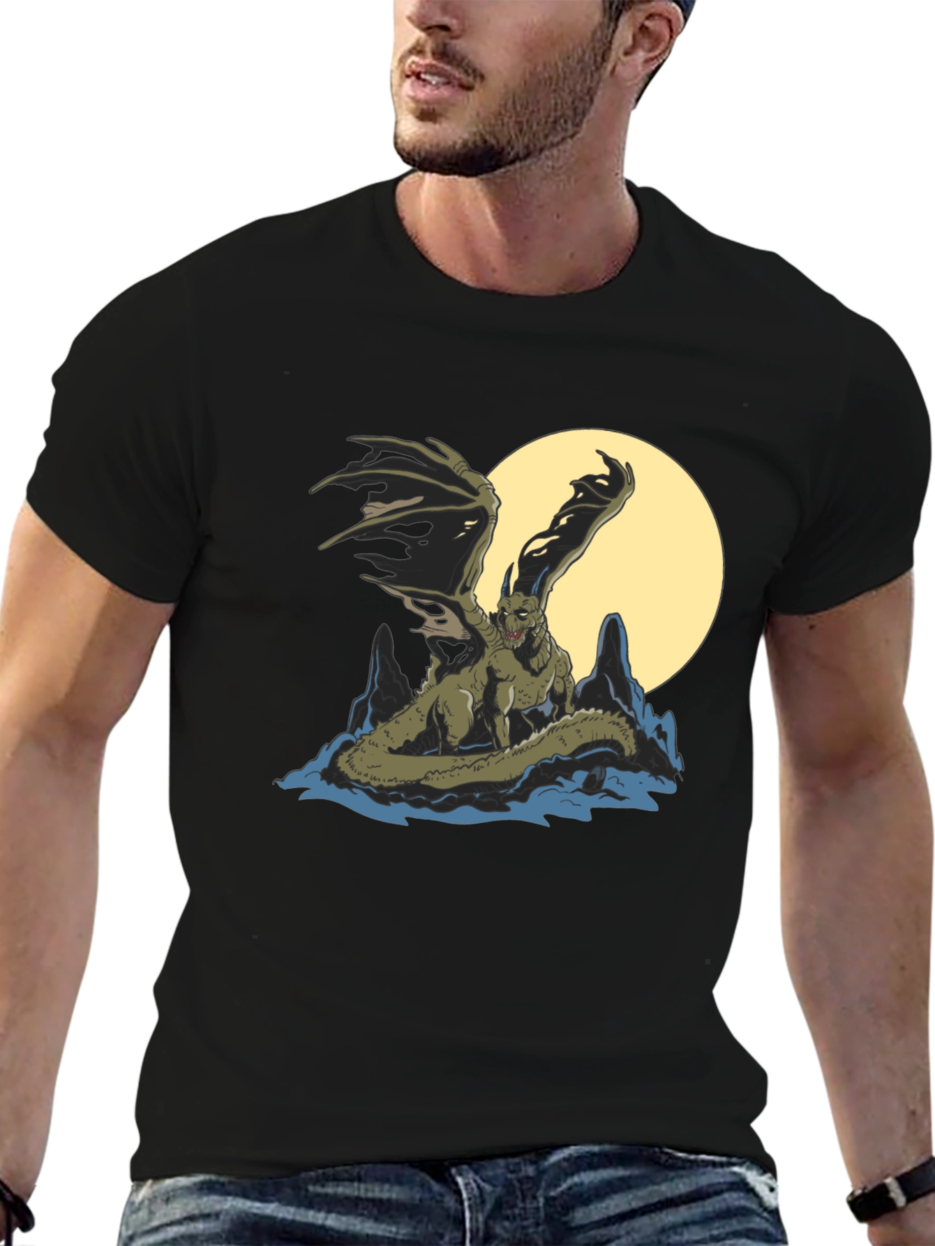 Dragon T-Shirt - Mythical Creature Graphic Tee