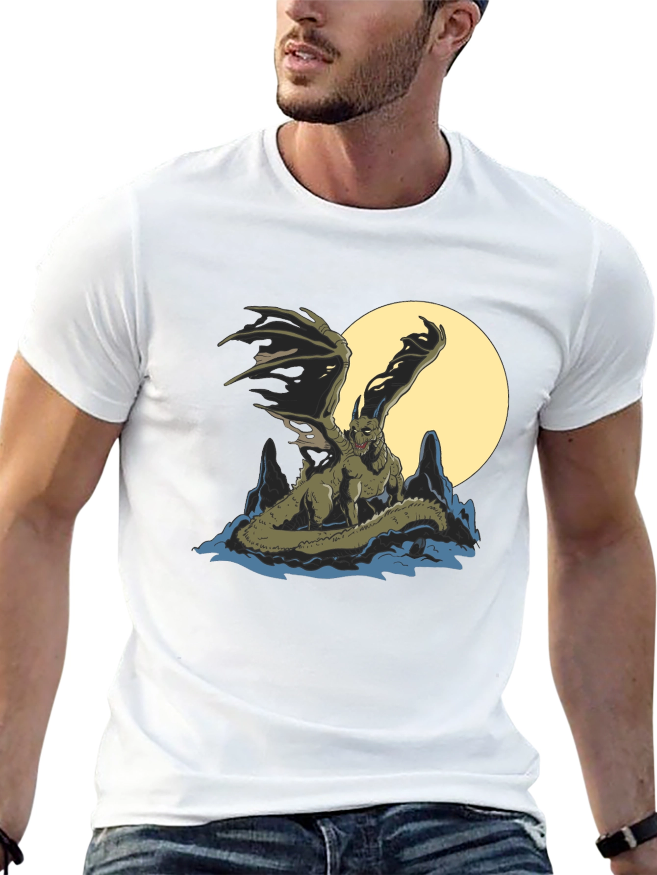 Dragon T-Shirt - Mythical Creature Graphic Tee