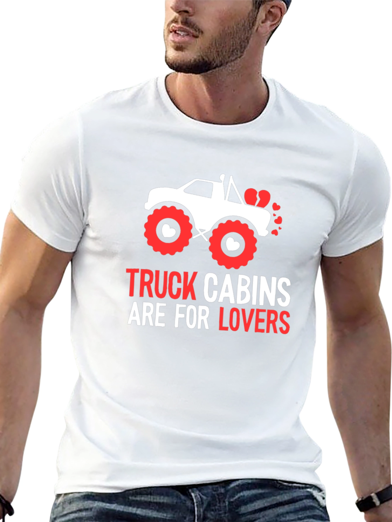 Truck Cabins Are For Lovers Graphic Tee