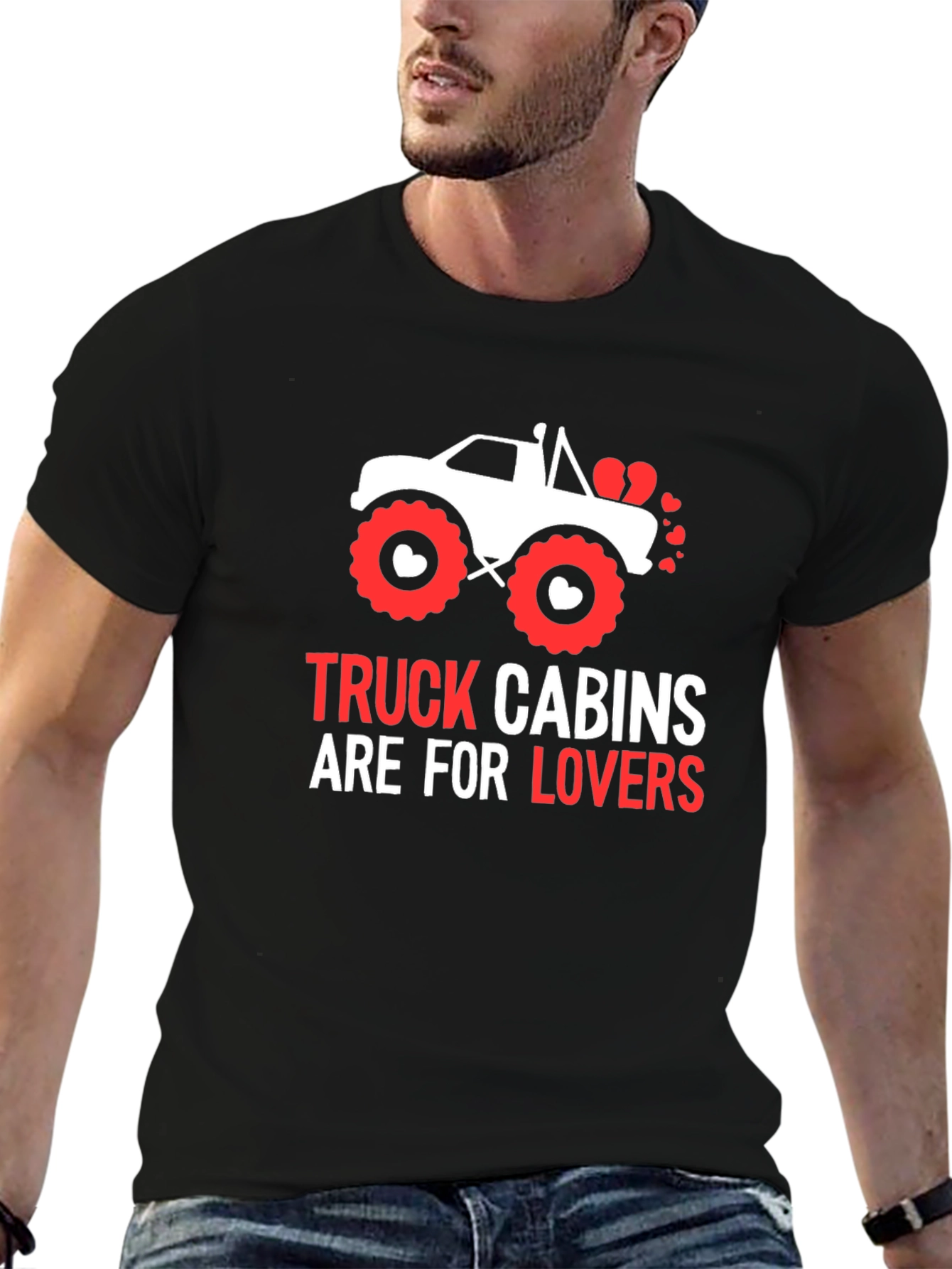 Truck Cabins Are For Lovers Graphic Tee