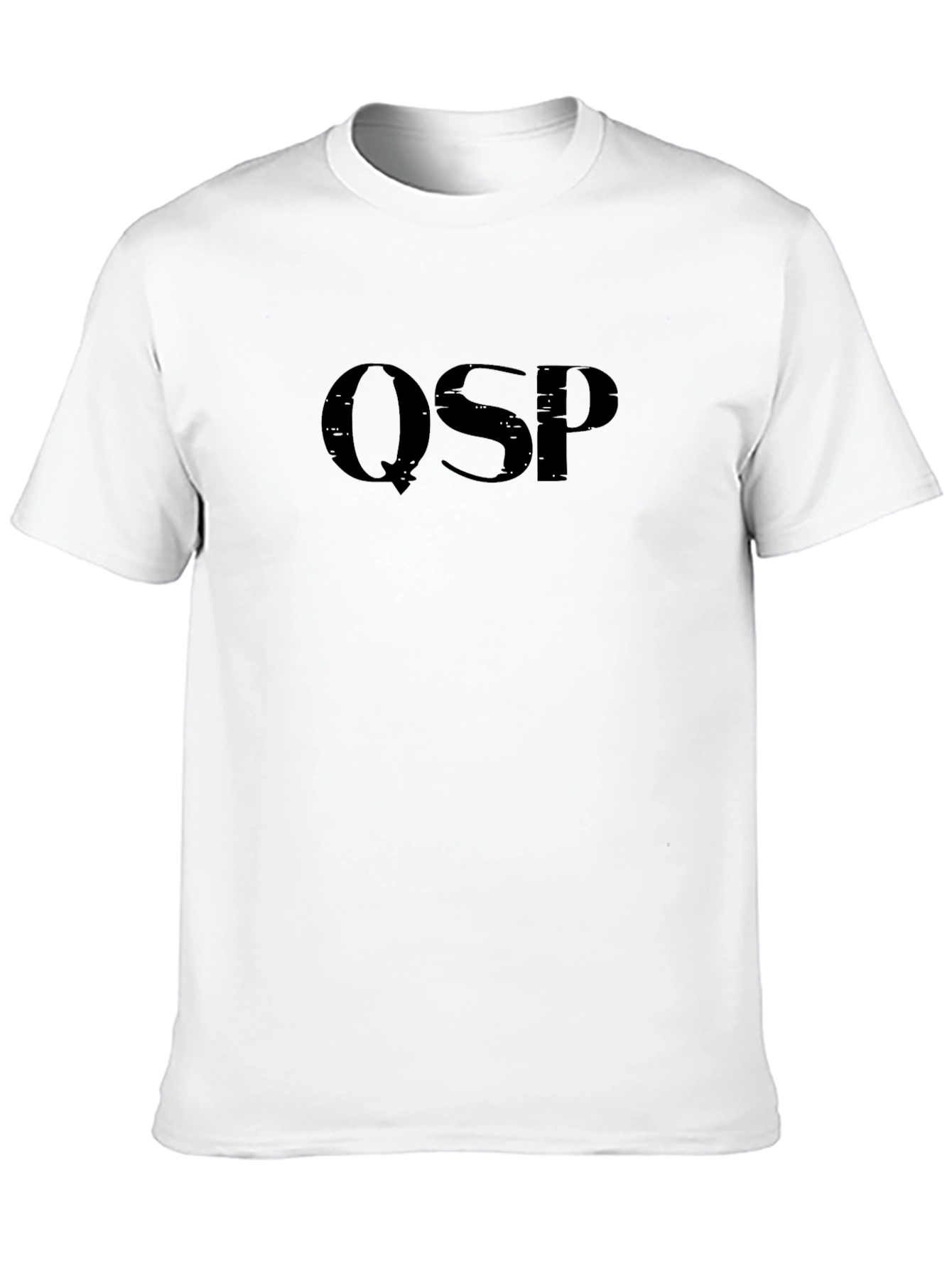 QSP Black Graphic Tee Shirt