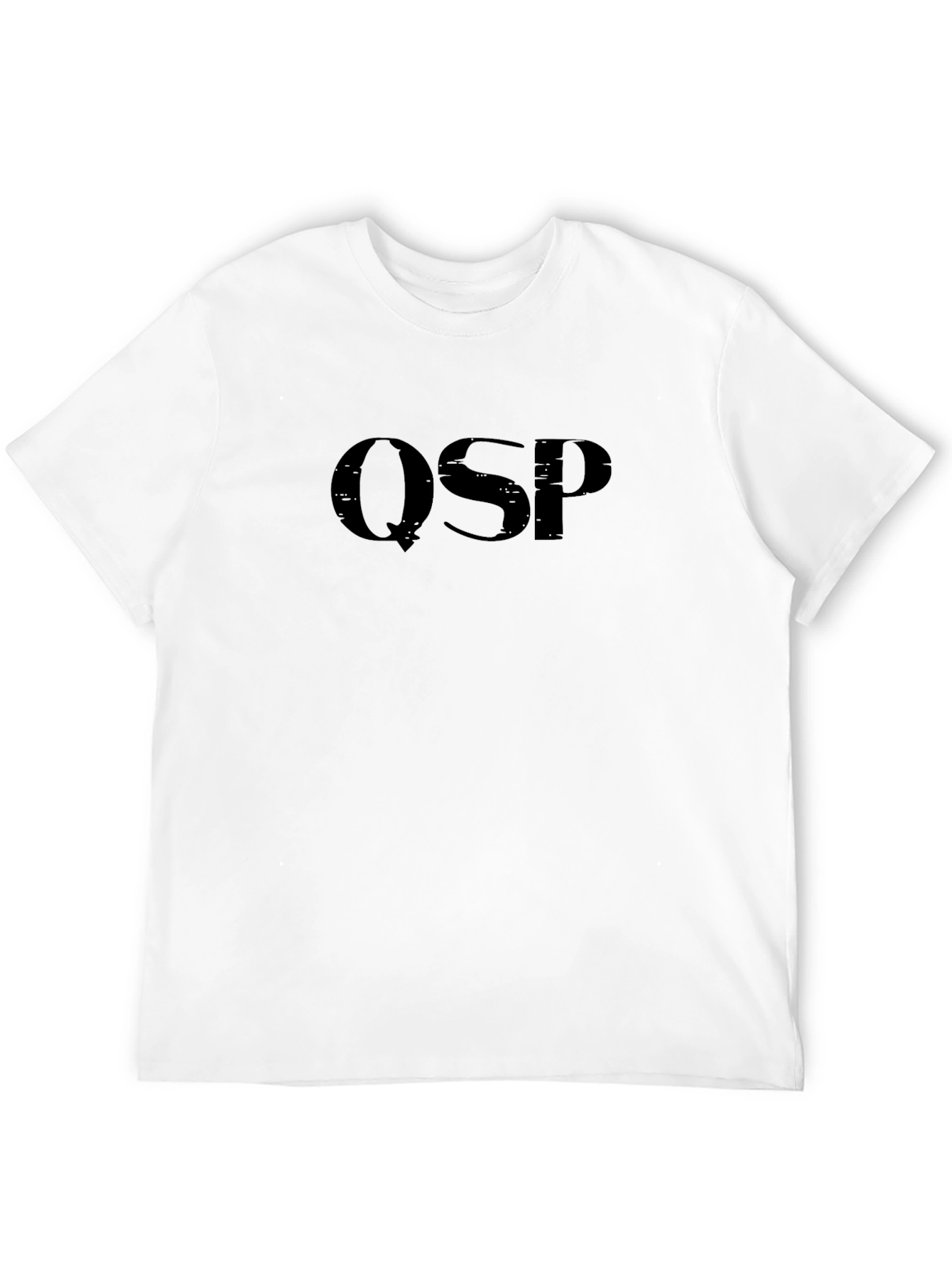 QSP Black Graphic Tee Shirt