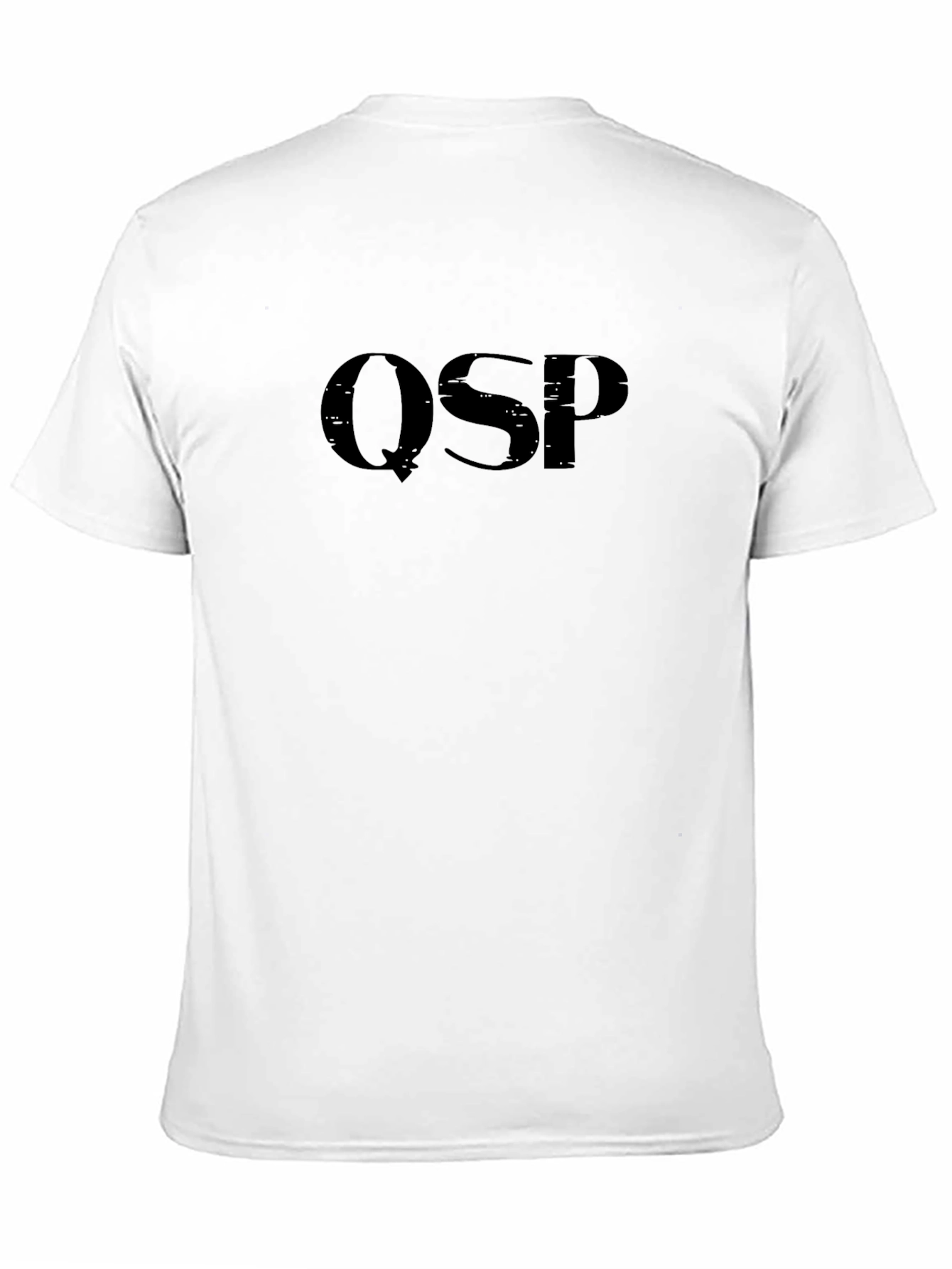 QSP Black Graphic Tee Shirt
