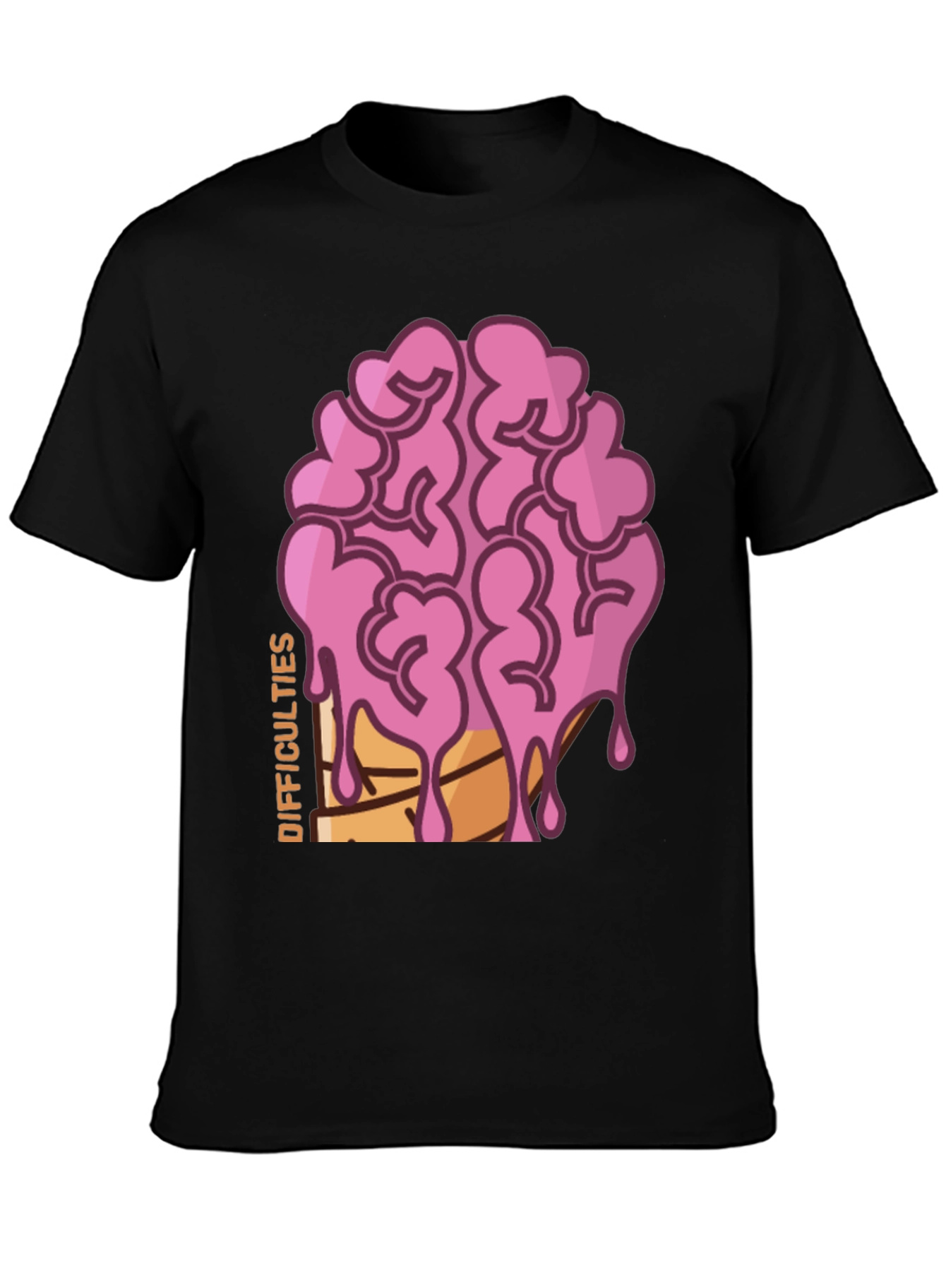 Difficulties Brain Drip T-Shirt