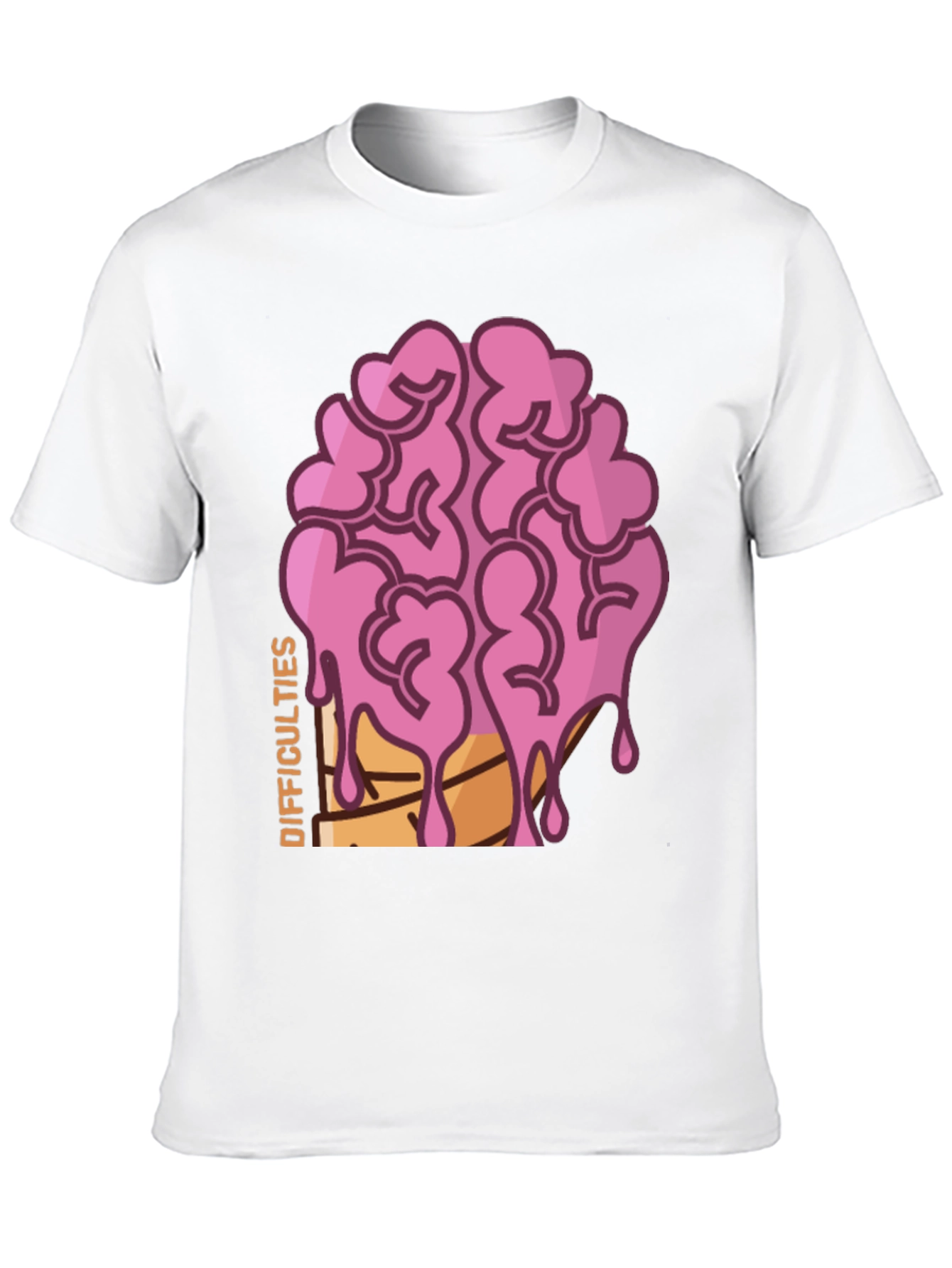 Difficulties Brain Drip T-Shirt