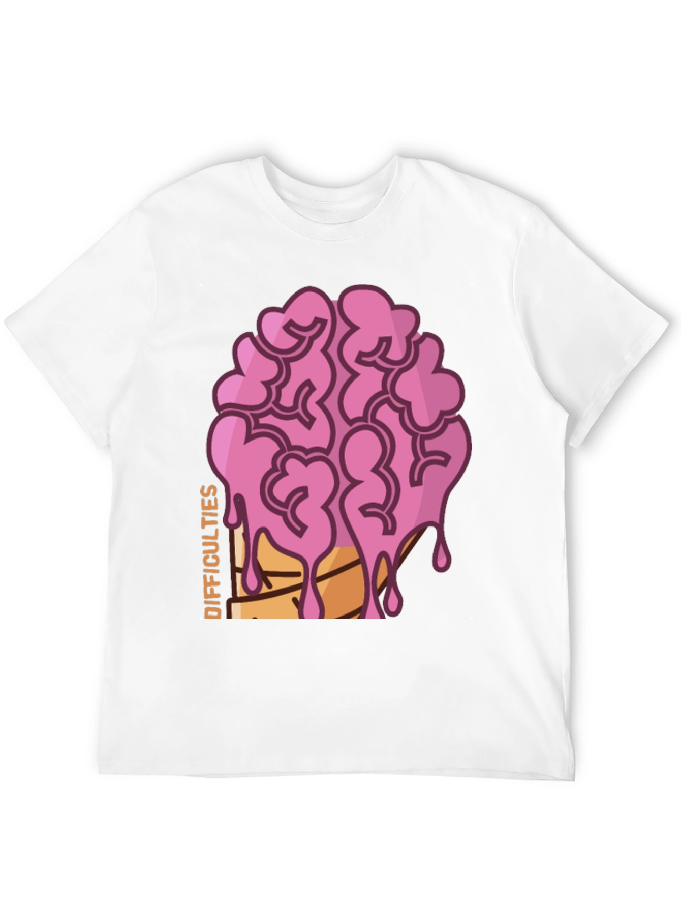 Difficulties Brain Drip T-Shirt
