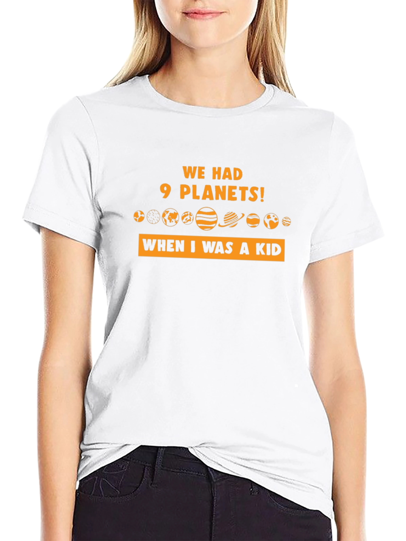 9 Planets T-Shirt - Retro Space Tee
