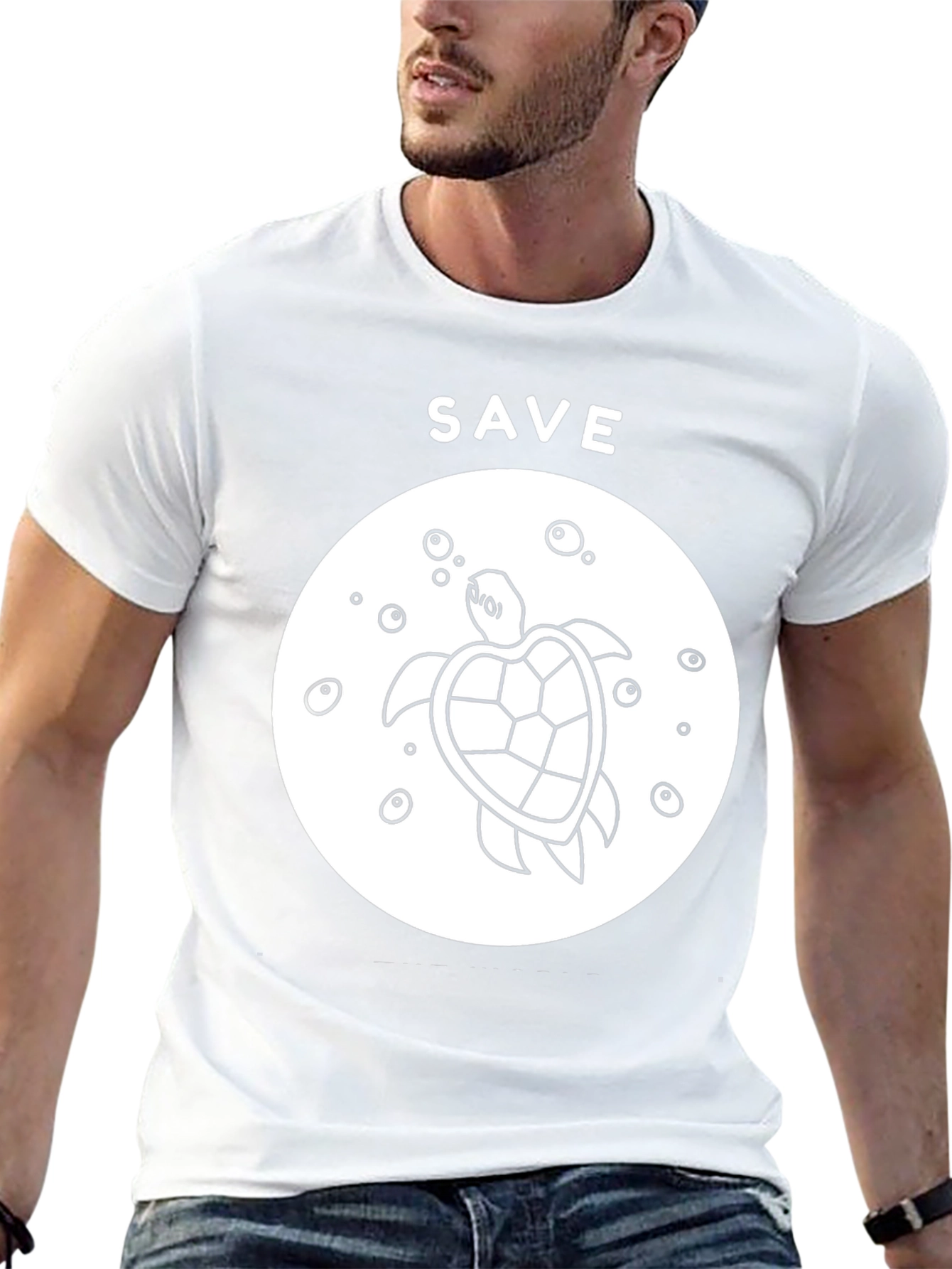 Save the Turtles Graphic Tee