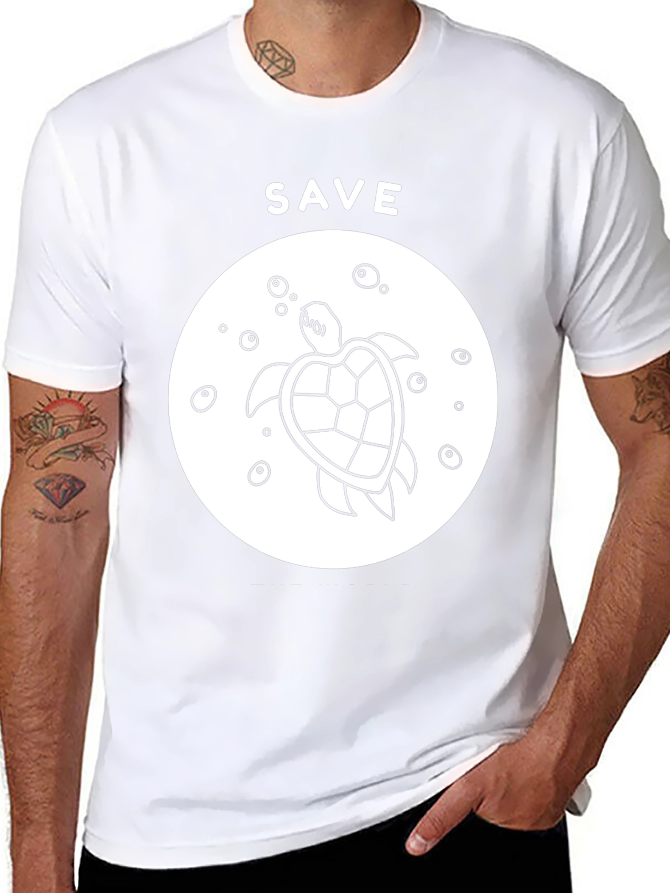 Save the Turtles Graphic Tee