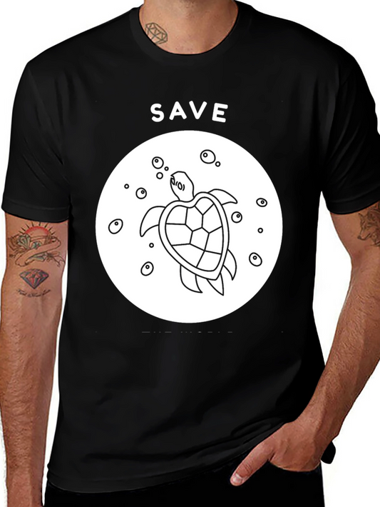 Save the Turtles Graphic Tee