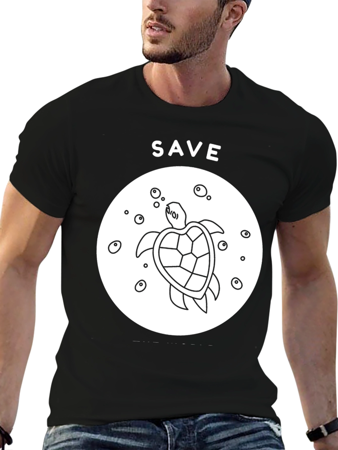 Save the Turtles Graphic Tee