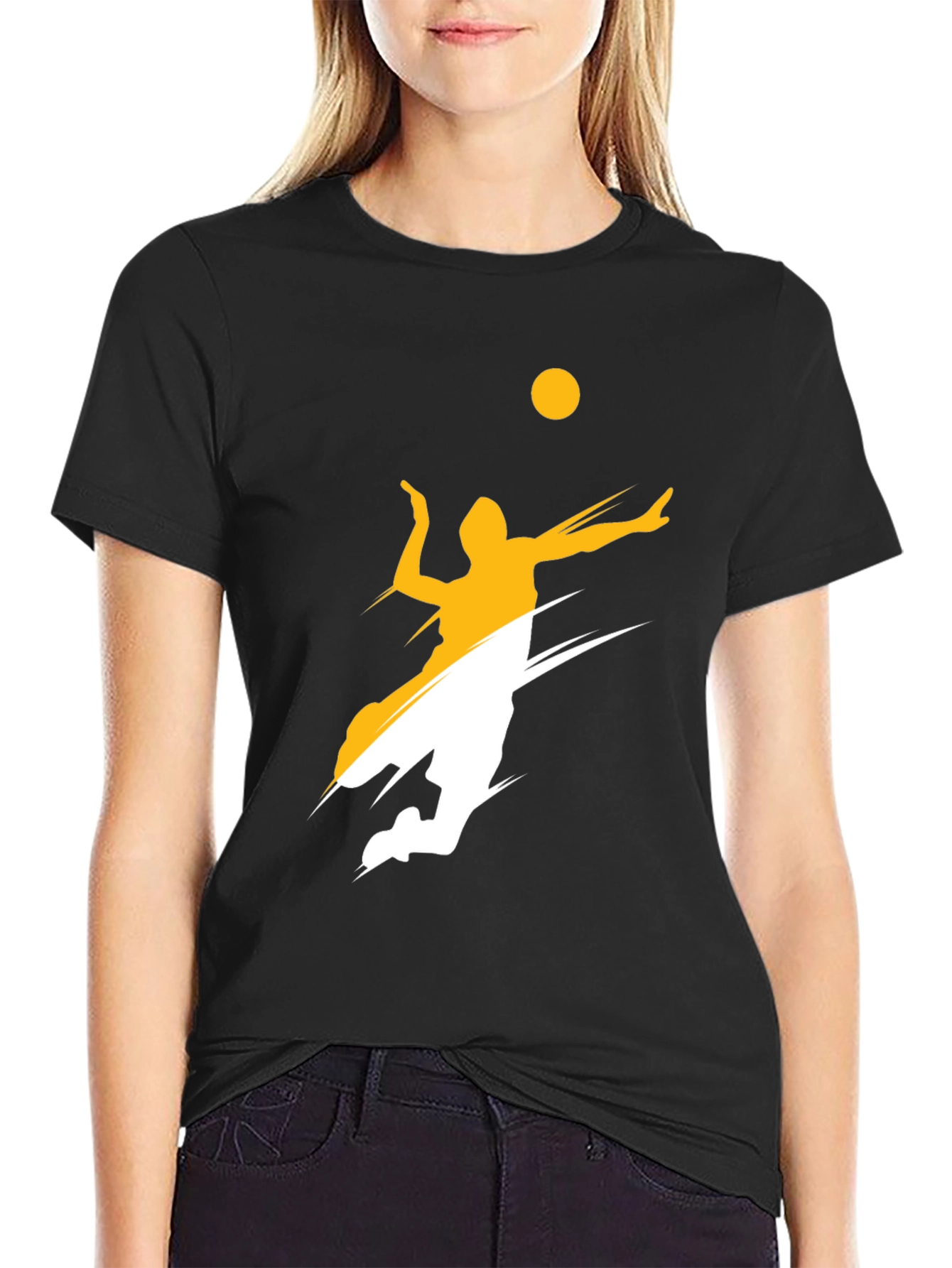 Volleyball Graphic Tee - Athletic Style