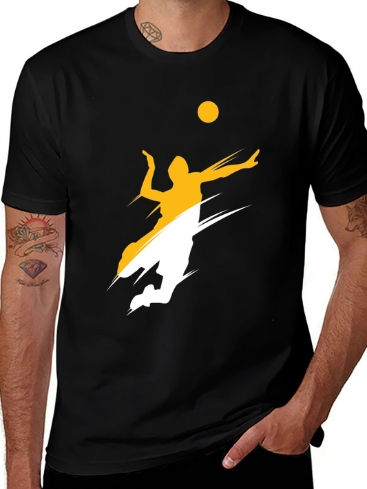 Volleyball Graphic Tee - Athletic Style