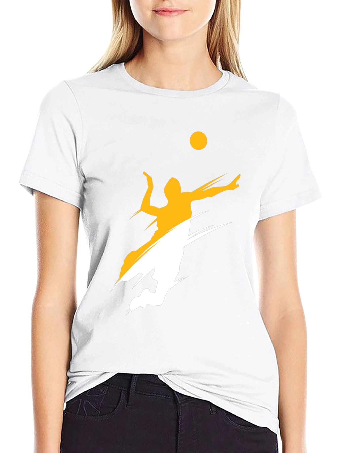 Volleyball Graphic Tee - Athletic Style