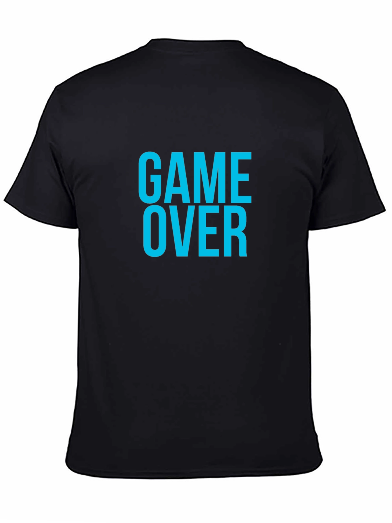 Game Over T-Shirt - Black Graphic Tee