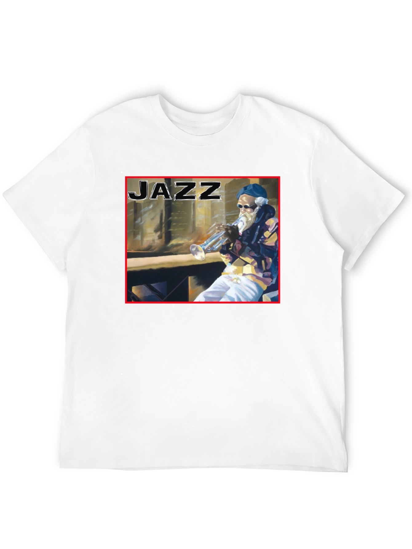 Jazz Musician Graphic T-Shirt