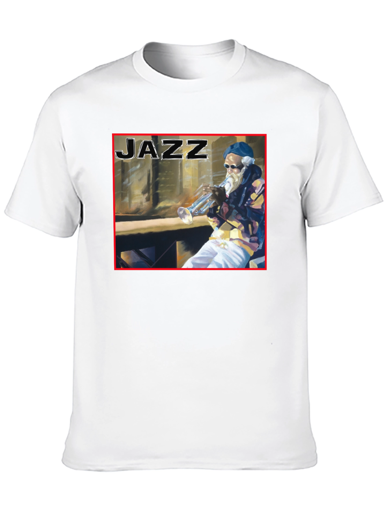 Jazz Musician Graphic T-Shirt