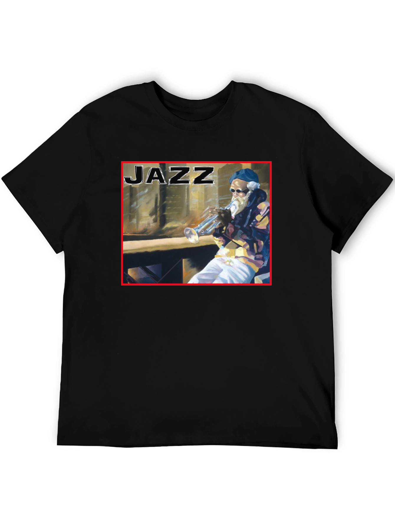 Jazz Musician Graphic T-Shirt