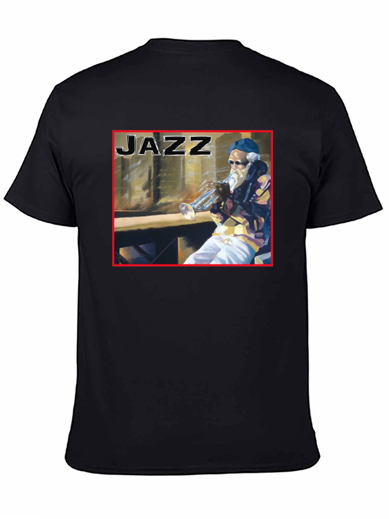 Jazz Musician Graphic T-Shirt