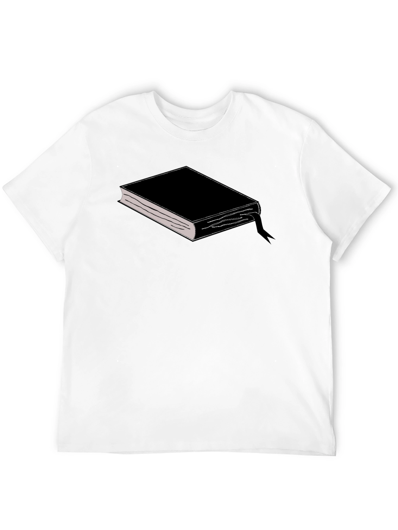 Book Graphic Tee - Minimalist Style