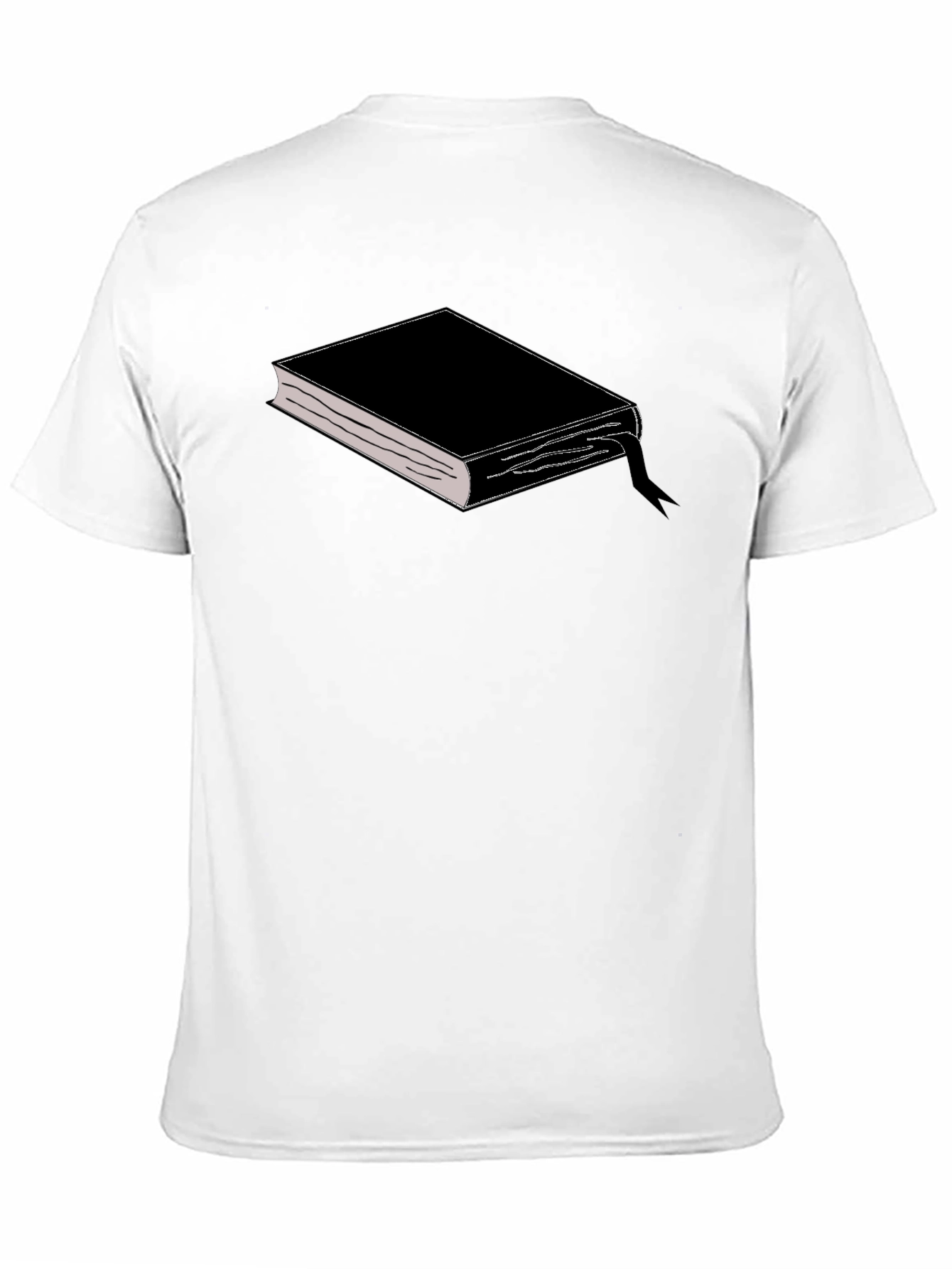 Book Graphic Tee - Minimalist Style