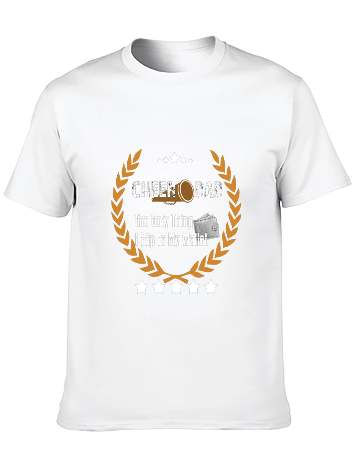Cheer Dad Wallet Flip T-Shirt