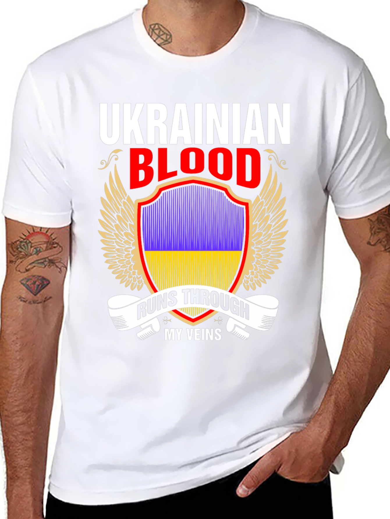 Ukrainian Blood T-Shirt - Ukraine Pride