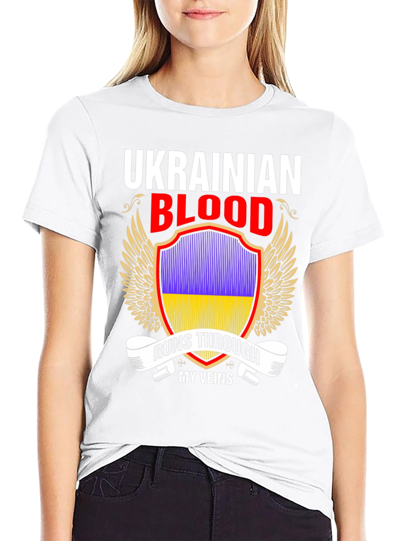 Ukrainian Blood T-Shirt - Ukraine Pride