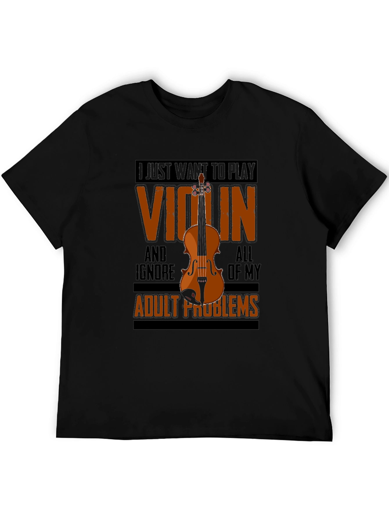 Violin Players T-Shirt - Ignore Adult Problems