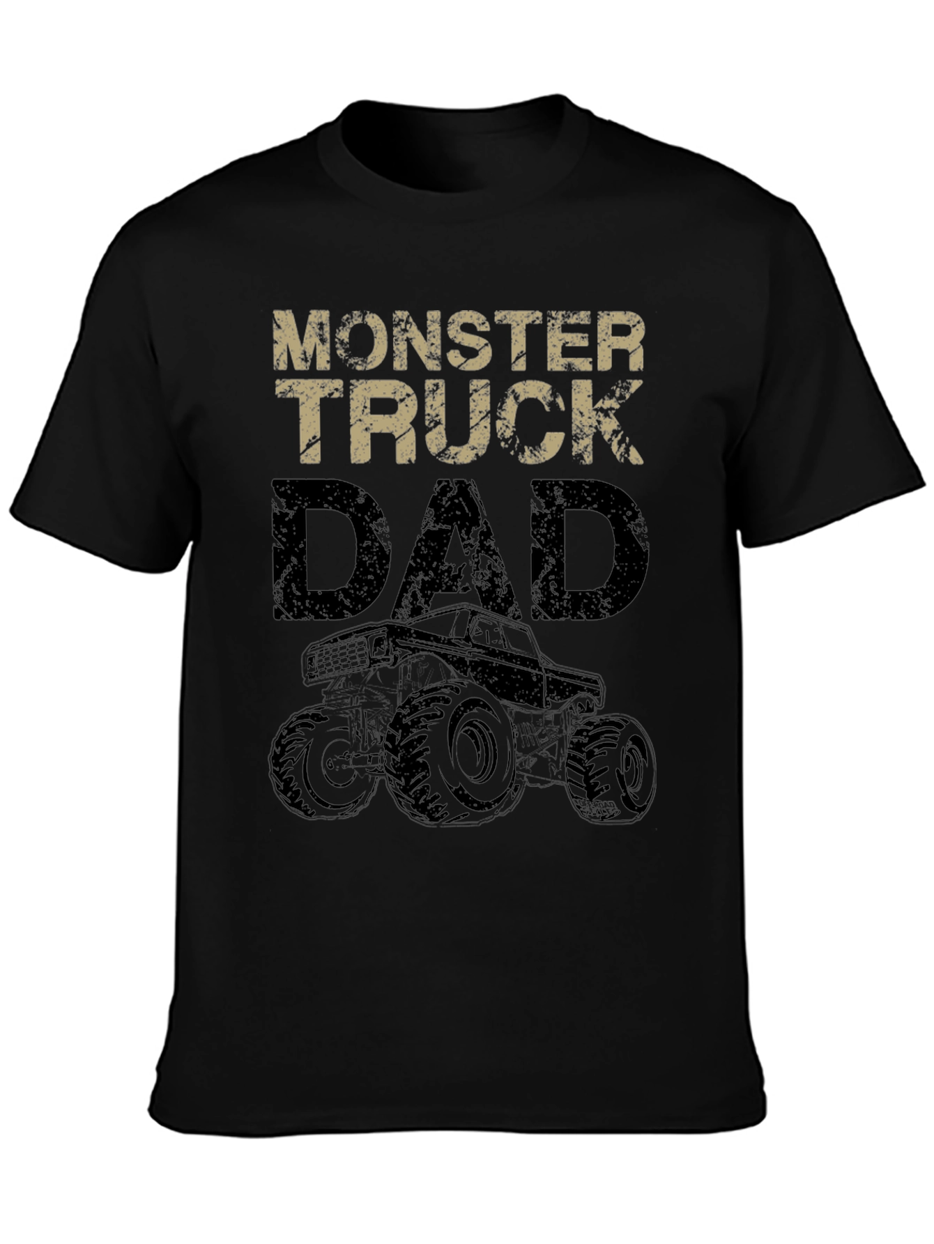 Monster Truck Dad Graphic T-Shirt