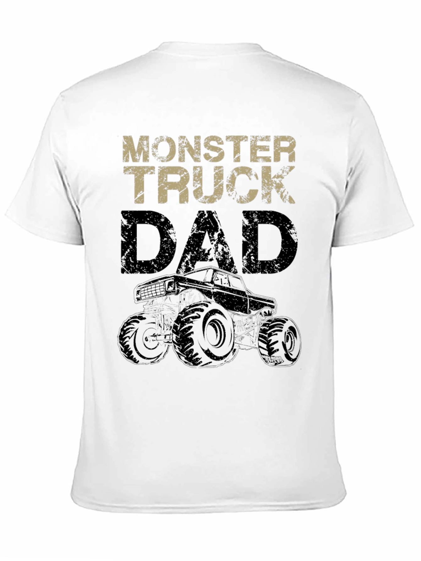 Monster Truck Dad Graphic T-Shirt