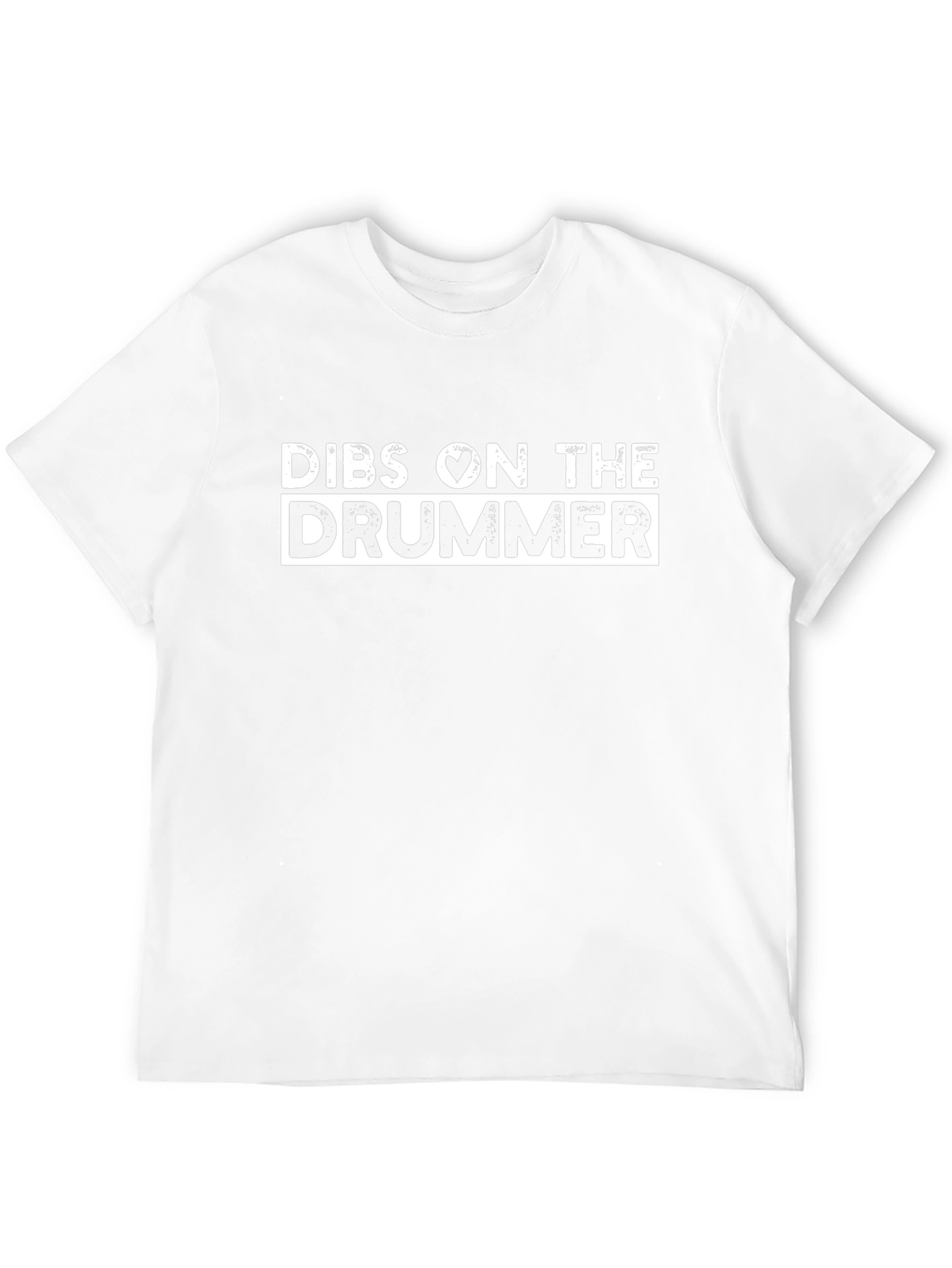 Dibs on The Drummer Black T-Shirt