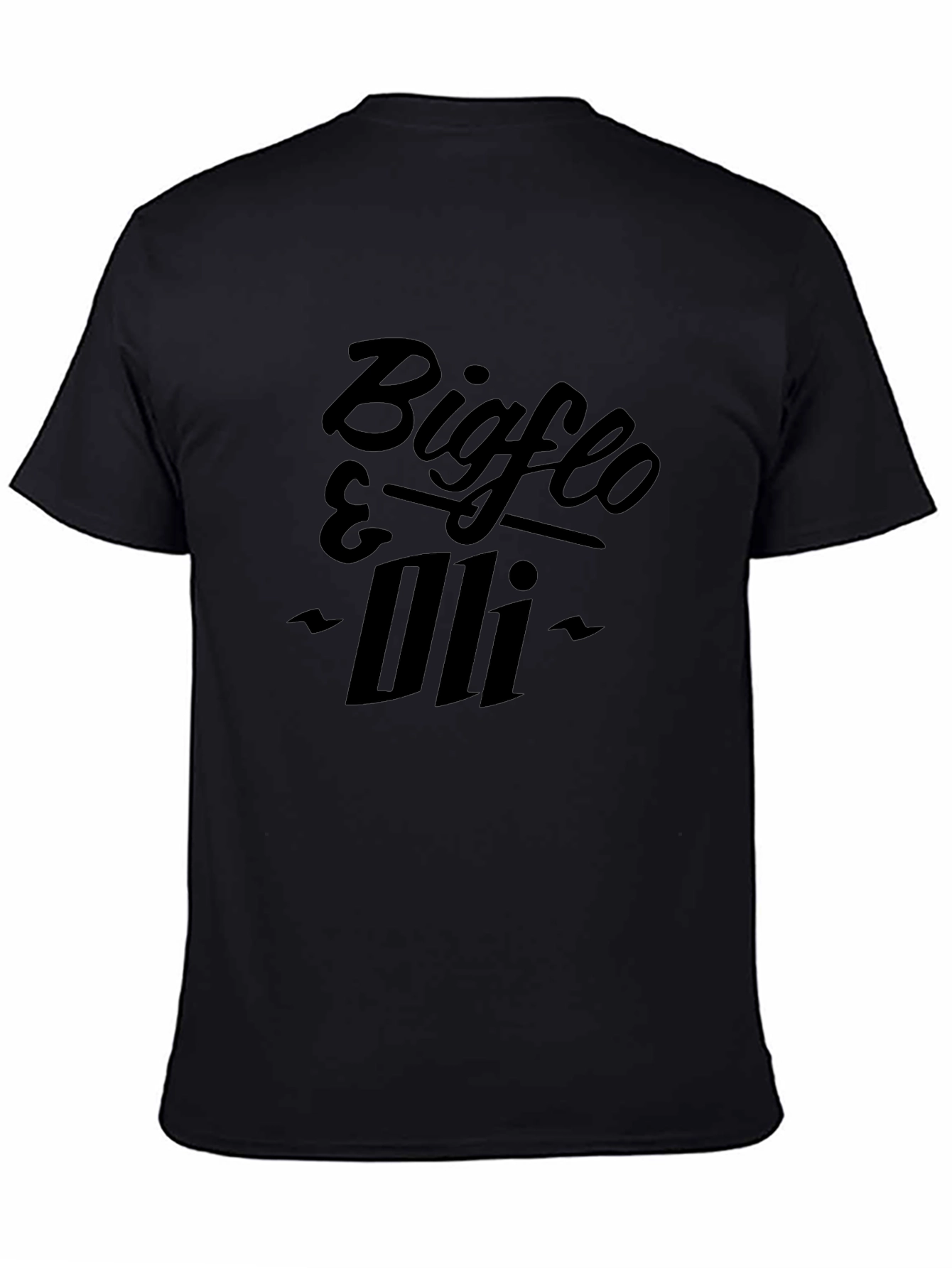 Bigflo & Oli Black Graphic Tee