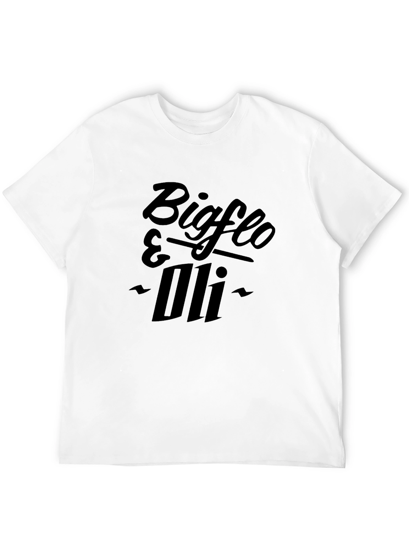 Bigflo & Oli Black Graphic Tee