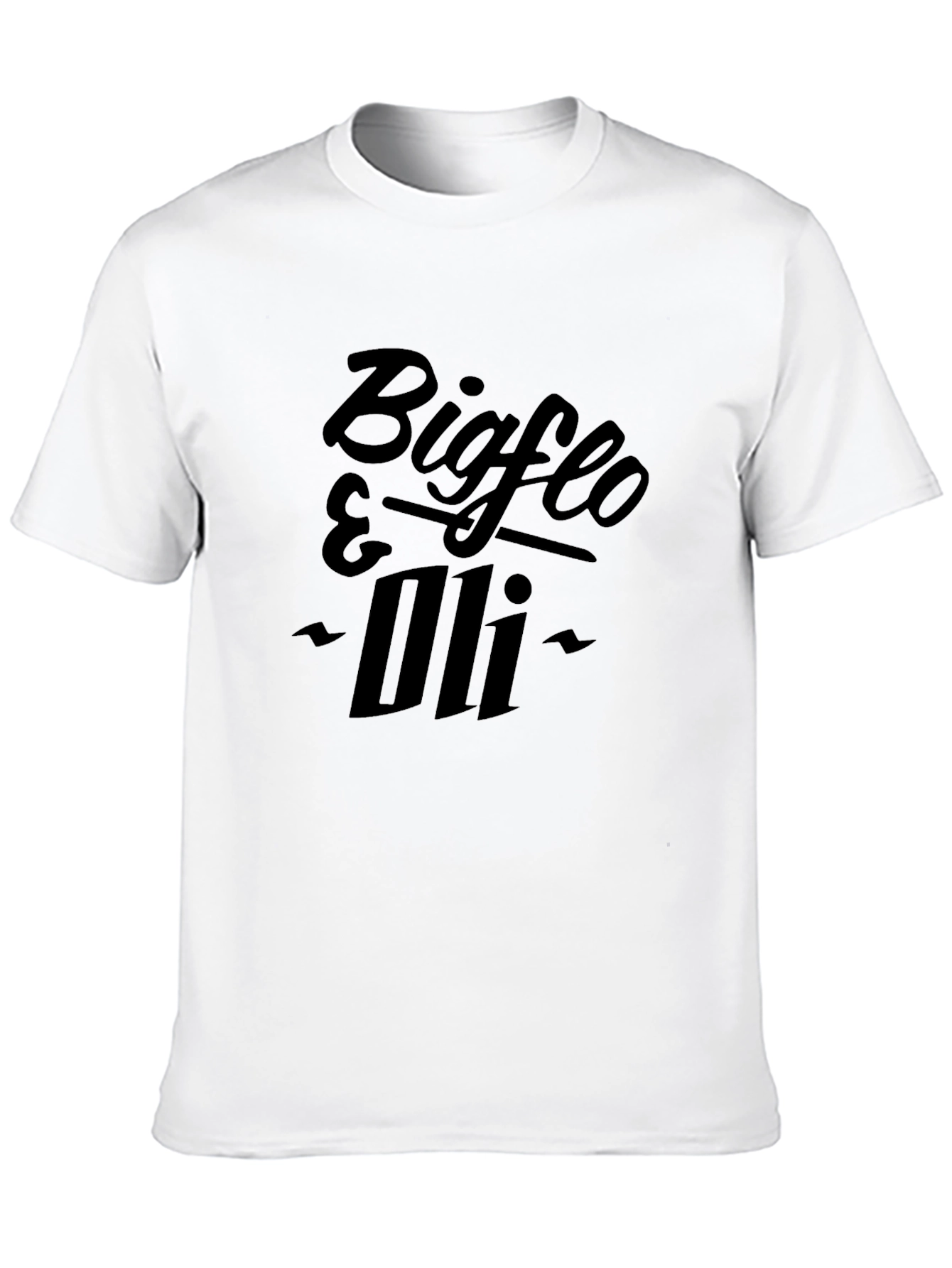 Bigflo & Oli Black Graphic Tee