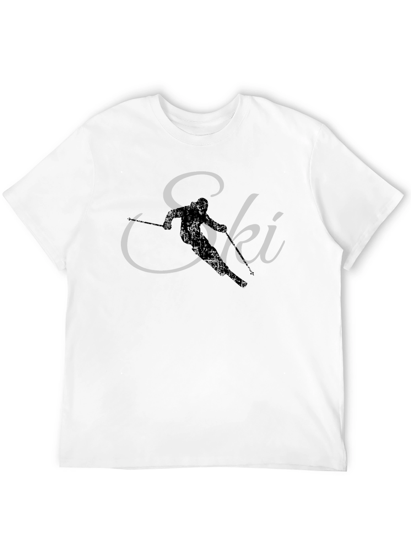 Ski Graphic Tee - Stylish Winter Sport Apparel