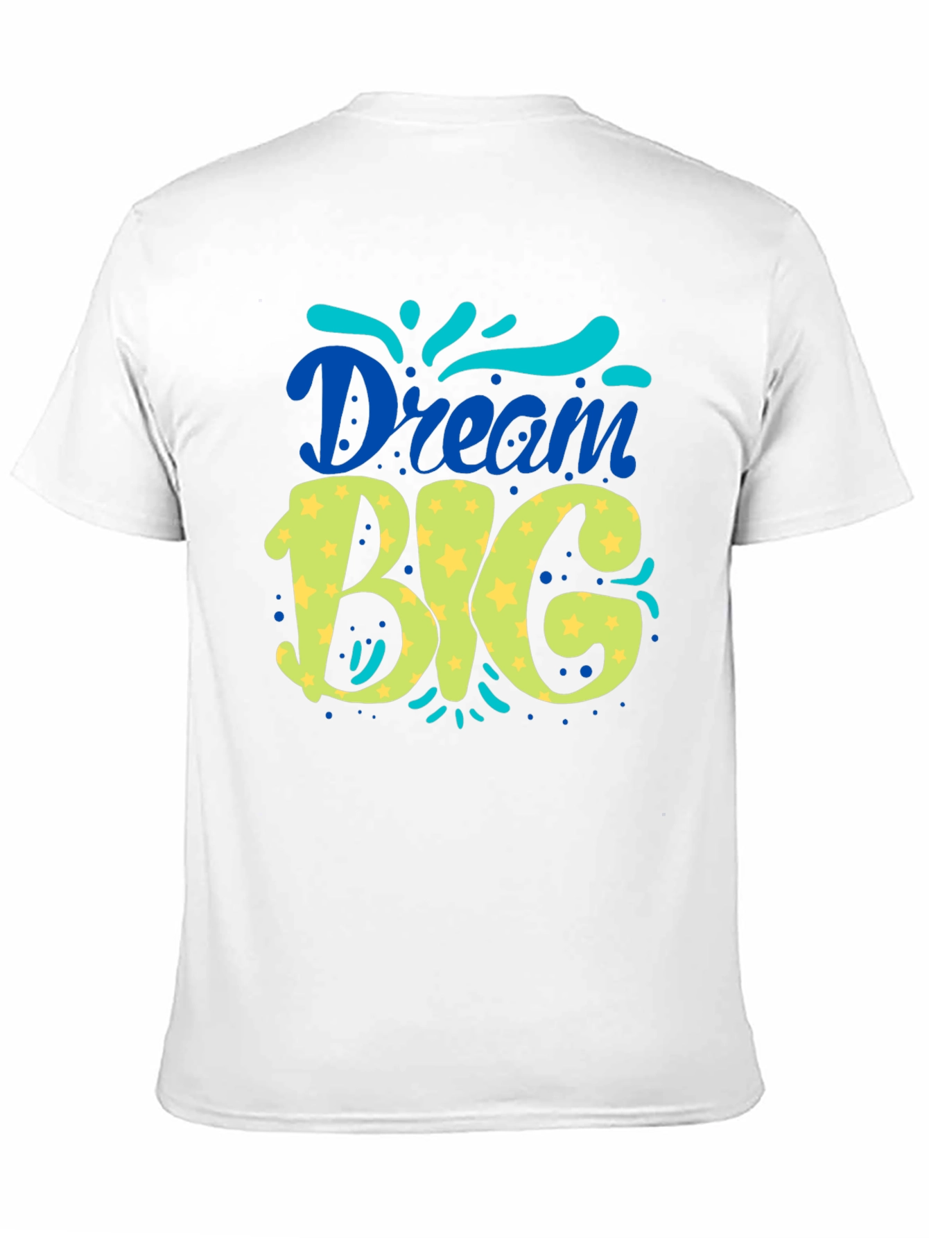 Dream Big Graphic Tee - Black Unisex T-Shirt