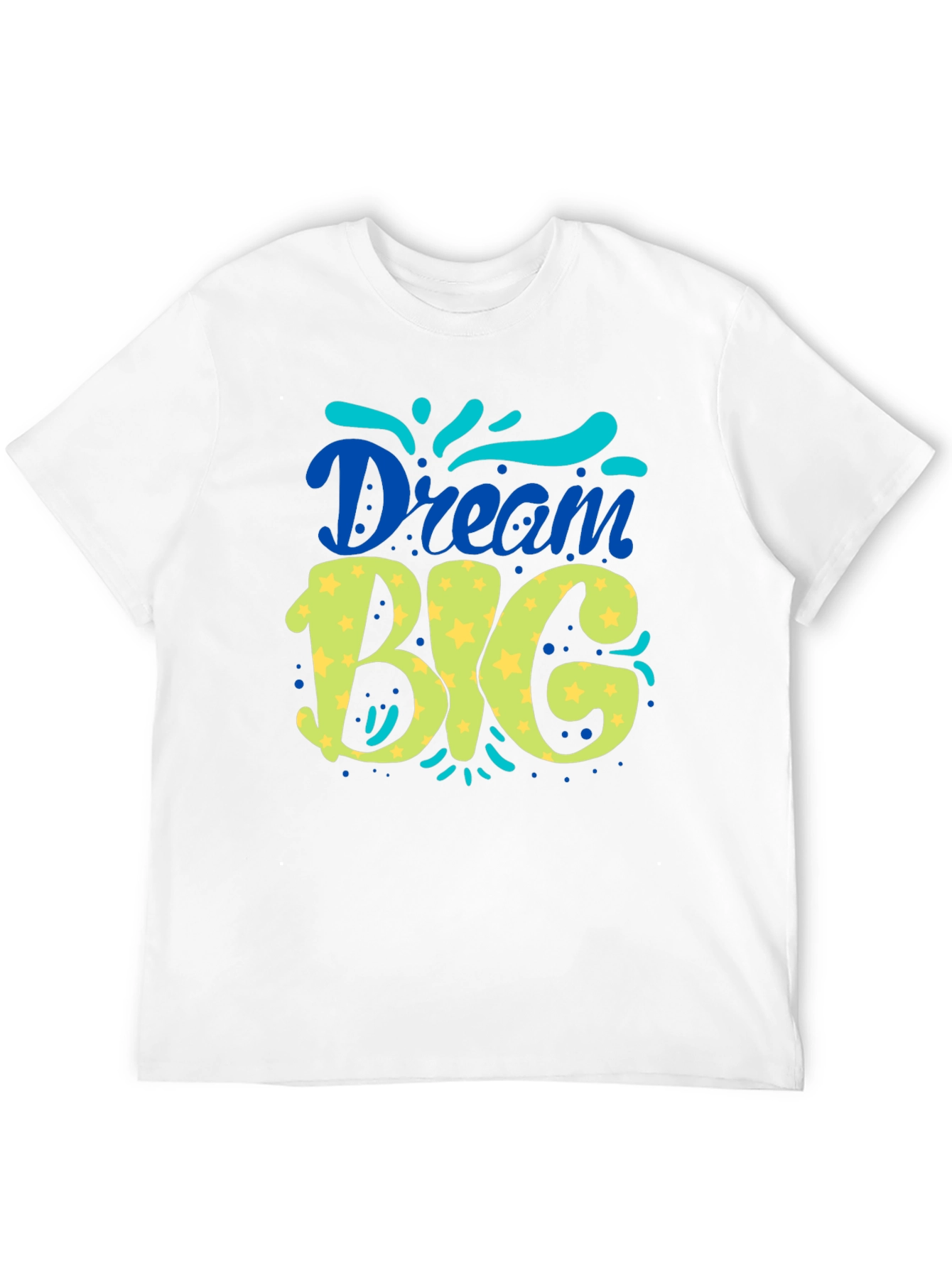 Dream Big Graphic Tee - Black Unisex T-Shirt