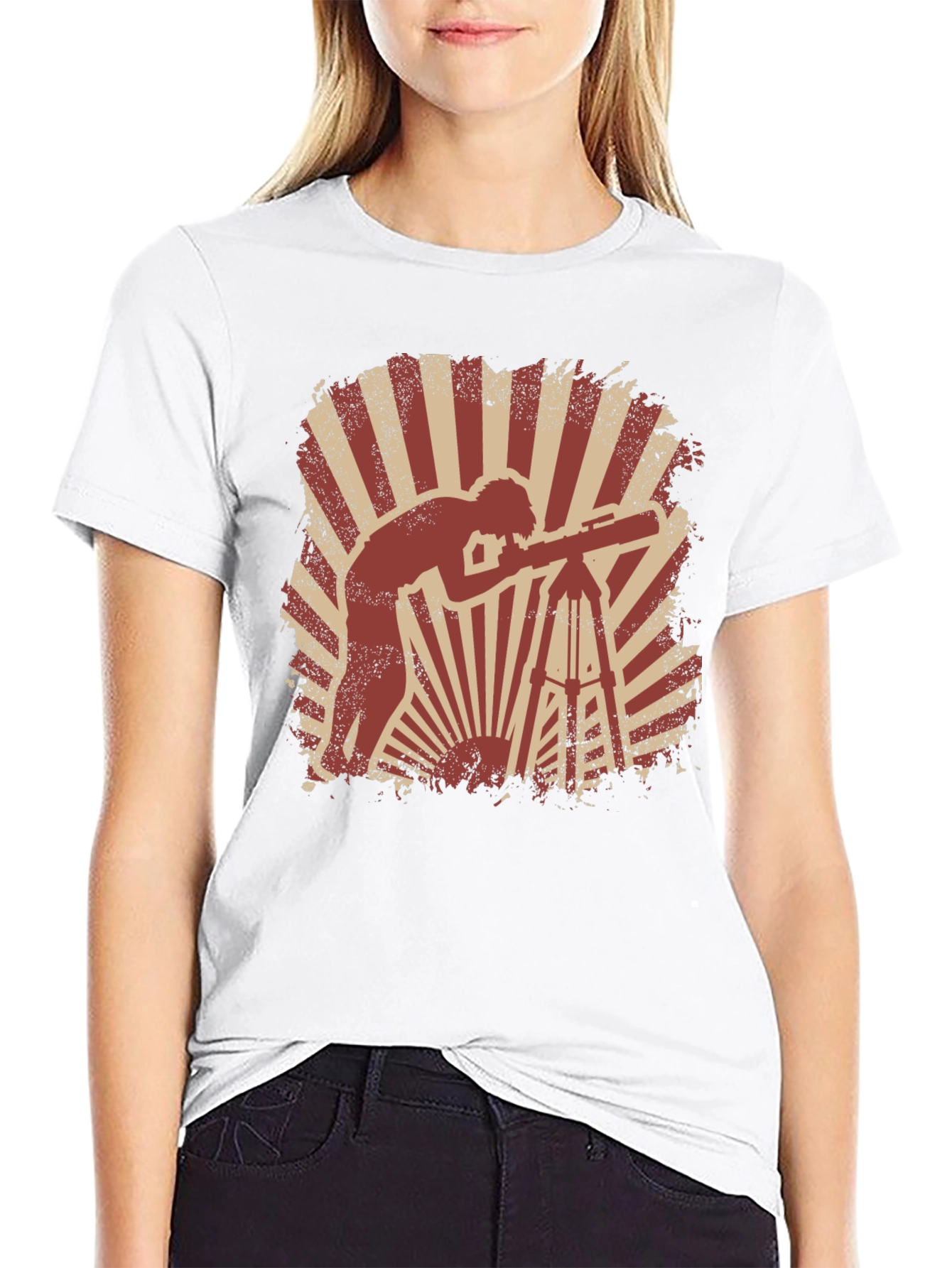 Telescope Graphic T-Shirt