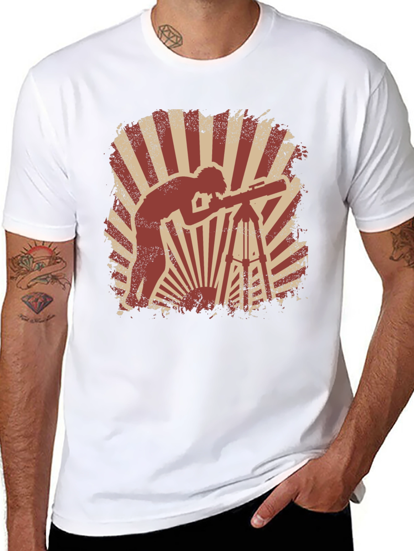 Telescope Graphic T-Shirt
